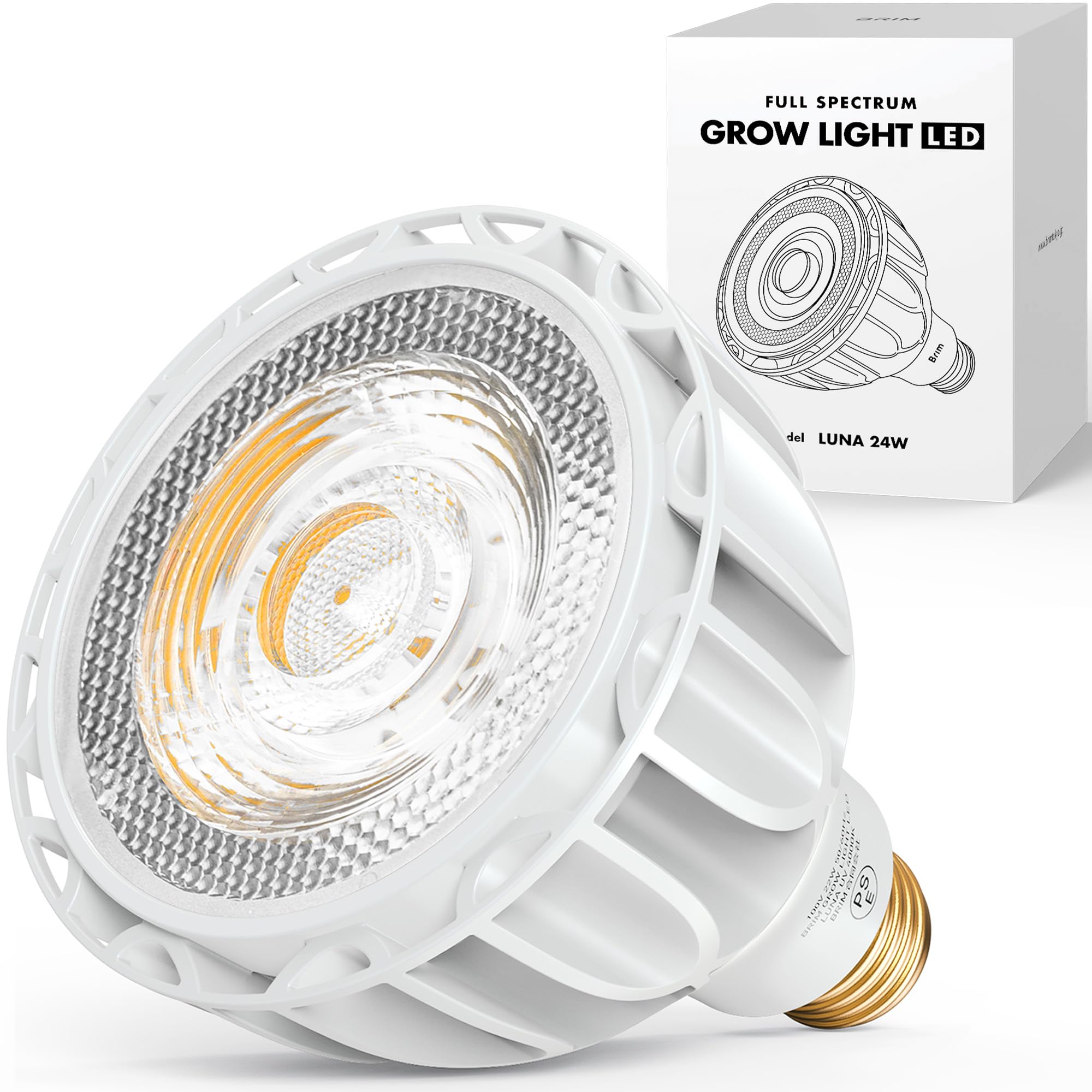Amazon.co.jp: 【公式】BRIM(ブリム) LUNA UV 22W 植物育成ライト LED